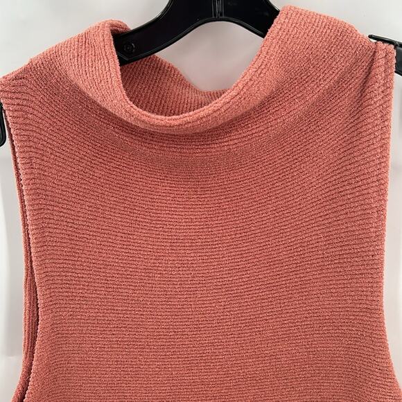 Free People Women's Pink Knit sleeveless Bodycon Dress Size Small - Picture 2 of 11